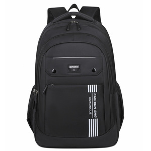 New Waterproof Junior High School Student Backpack Casual Sports Travel <b>Computer</b> <b>Bag</b> for Men Women Couples Made Oxford - Product Image 1