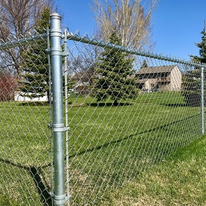 Bán buôn của nhà sản xuất mạ kẽm Chuỗi liên kết hàng rào hàng rào Dây màn hình cho lưới mắt cáo & Cổng - Product Image 3