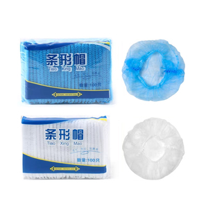 Lineari de qualité <span class=keywords><strong>alimentaire</strong></span> cuisine jetable <span class=keywords><strong>filet</strong></span> <span class=keywords><strong>à</strong></span> <span class=keywords><strong>cheveux</strong></span> Cap Bouffant Style élastique tête couverture pour cuisiner hygiène - Product Image 5