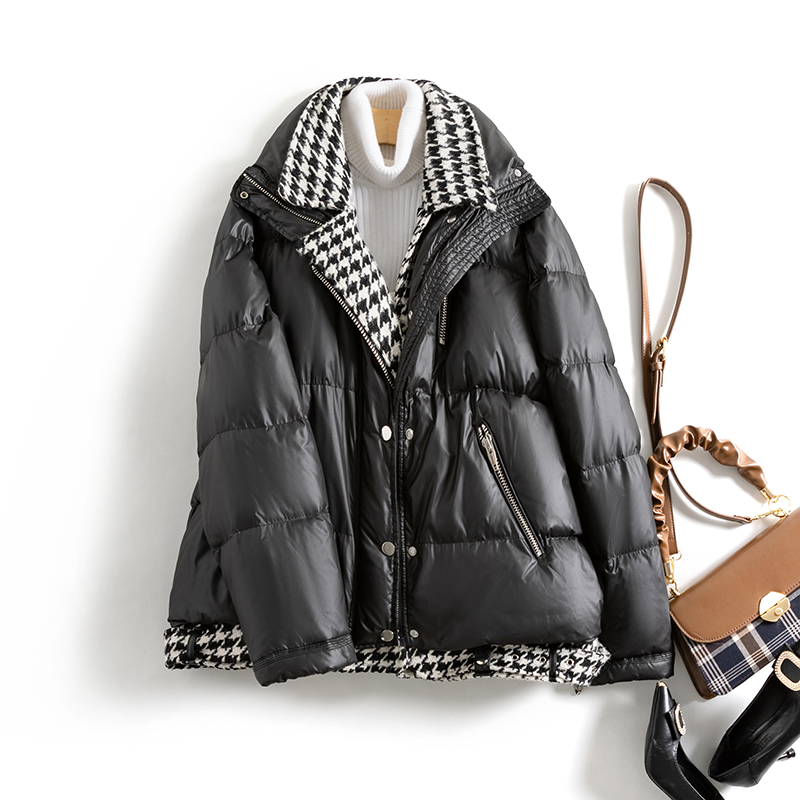 Hooded Girl Winter Coat Fashion Women
