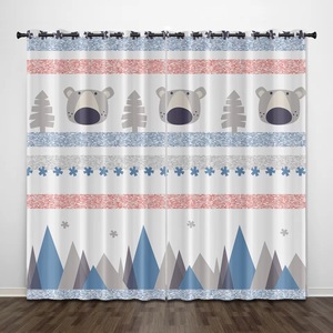 Cortinas Romanas de Lujo al por Mayor, Estilo Europeo, Impresión Digital Personalizada, 100% Poliéster, Estampado Floral, Cortinas Opacas - Product Image 4