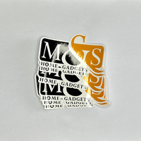 Conception personnalisée Cercle Logo Vinyle PVC Étanche Autocollant Étiquette Personnalisé Ordinateur Portable Voiture Pare-chocs Réfrigérateur Autocollant Decal