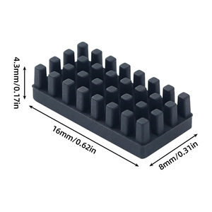 Buse en silicone Lin'ao 3D Snapmaker U1 16x8x4.3mm, accessoire pour imprimante 3D - Product Image 1
