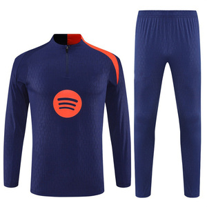 Maillot de football du club de Madrid en Espagne 2026 2027, <span class=keywords><strong>nouvelle</strong></span> édition, coupe-vent, respirant, anti-humidité, veste d'entraînement personnalisable avec nom d'équipe - Product Image 2