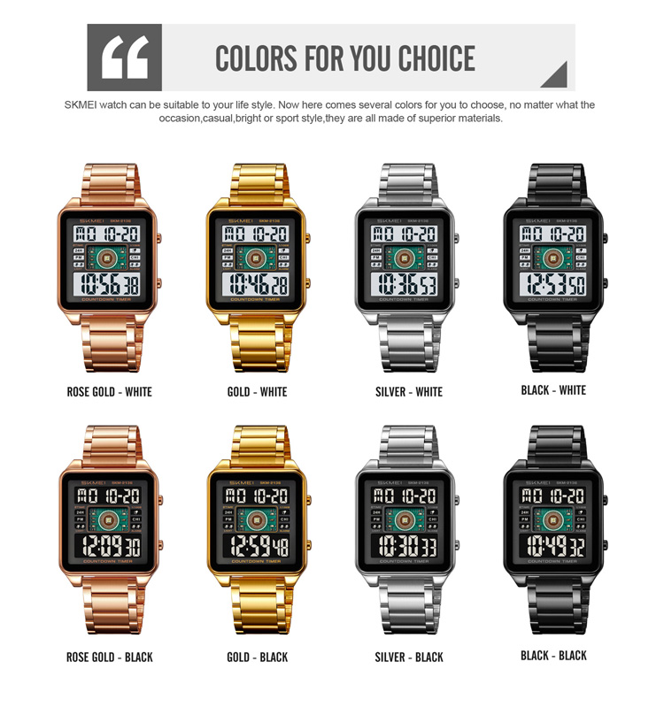 Skmei 2136 Men's Analog & Digital Sports Watch - Waterproof, Oem