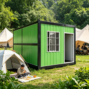 Casa Contenedor Modular Plegable Prefabricada, Casa Contenedor Modular Prefabricada Expandible de Lujo en Venta - Product Image 2