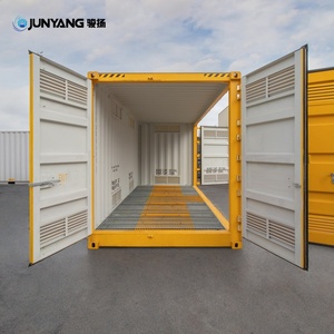 Customized 20 Feet HCOS Corten Steel Hazmat Hazardous Waste <b>Container</b> High Cube Open Side Storage for Dangerous Goods - Product Image 2