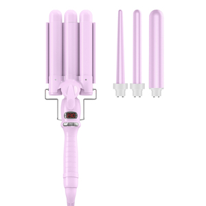 Chuyên nghiệp Hot Big sóng tự động uốn sắt 3 Thùng dụng cụ uốn tóc điện tóc crimper tóc Curler với LCD hiển thị - Product Image 6