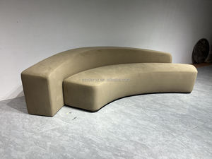 यूरोपीय शैली मॉड्यूलर घर फर्नीचर सोफे लिविंग रूम फर्नीचर लक्जरी आधुनिक लाउंज सूट बुलिंग कोने घुमावदार सोफे सेट - Product Image 6