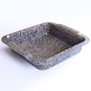 Square Cake Pan Carbon Steel Non Stick Baking Dish For Cake Mold 27.5x24.5x15cm Oven <b>Safe</b> - Product Image 1