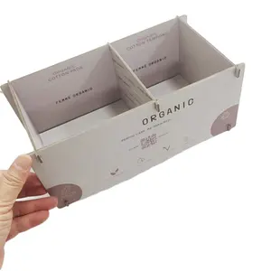 Custom Hard Paper Gift Box Collapsible Storage Box Kids Packaging Countertop Display Box