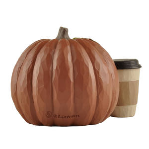 2024 nuovo arrivo stagione autunnale fatti a mano in resina zucca W/tazza di caffè-gli amici sono <span class=keywords><strong>il</strong></span> sale <span class=keywords><strong>della</strong></span> <span class=keywords><strong>vita</strong></span> - Product Image 3