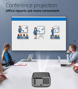 Android Portable Smart <strong>Projector</strong> Auto Short Throw HD 4K 1080P Video TV for Home Theater Compatible <strong>Computer</strong> Mobile Phone Video - Product Image 6