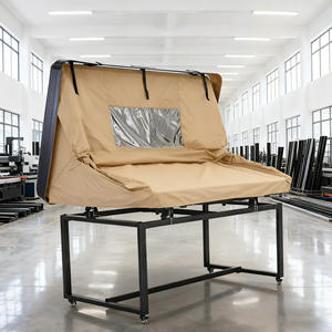 高品质流行翻转式ABS硬壳定制折叠越野露营车车顶帐篷 - Product Image 6