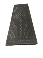 Tôle perforée en acier inoxydable sur mesure, plaque de poinçonnage galvanisée, écran métallique perforé, treillis métallique à armure simple, treillis métallique noir