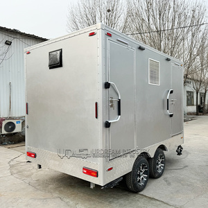 High Quality Bathroom Trailer Algeria Portable <strong>Toilet</strong> Mobile Dixi Wc Trailer Restroom <strong>Jet</strong> <strong>Spray</strong> for Camping for Wholesale - Product Image 4