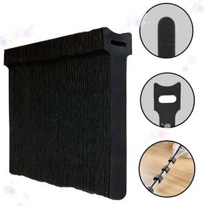 Attaches de câbles de bureau en nylon de haute qualité, auto-bloquantes, auto-adhésives, à double face, avec fermeture auto-agrippante - Product Image 3