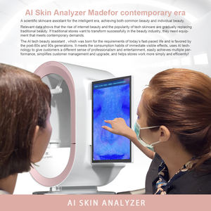 Analyseur de peau 3d Ai Scanner facial professionnel Miroir magique Détection UV Test d'<span class=keywords><strong>humidité</strong></span> pour salon Us Us Jp Plugs - Product Image 6