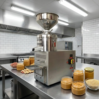 Automatische commerciële notenbotermolen voor pinda's, amandelen en walnoten