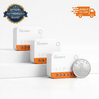 Interruptor Inteligente Wifi Sonoff Mini Extreme Minir4 Tamaño Súper Diminuto 10A 240V Control de Señal Remota Inalámbrica Sistema de Hogar Inteligente Ewelink