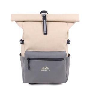 CHANGRONG Custom vintage impermeable <span class=keywords><strong>de</strong></span> negocios mochilas bolsas para los hombres - Product Image 3
