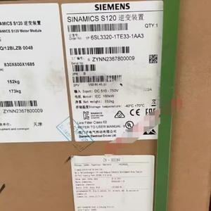 Module d'alimentation S120 6SL3320-1TE33-1AA3, best-seller, variateur de fréquence S120, 6SL33201TE331AA3, variateur de fréquence SINAMICS - Product Image 2