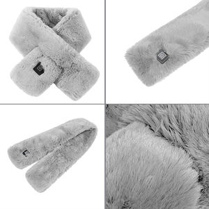 Умный зимний шарф из искусственного меха - Product Image 2