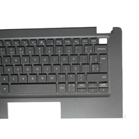 Keyboard Laptop Kompatibel untuk Dell Latitude 3410 E3410 0VITW6 V1TW6 BR Versi Backlighting Hitam Palmrest Dengan Keyboard