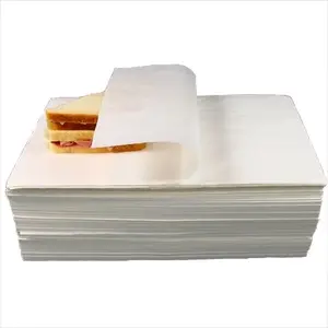 Tùy chỉnh PE bọc giấy gói cho Burger bánh sandwich gạo và thức ăn nhanh