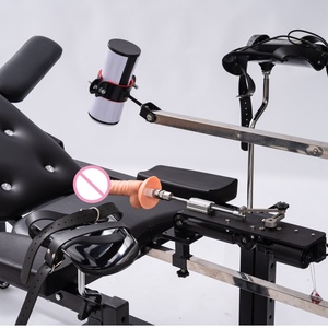 HM Bondage-Stuhl mit Halterung für AV-Stab und Masturbator, Beinspreizer, Fesseln, Handschellen, Erotische Sexmaschine, BDSM-Möbel für Frauen - Product Image 2