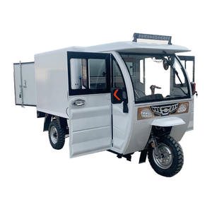 Chargeur de cargaison à trois <span class=keywords><strong>roues</strong></span> à chargement lourd et robuste <span class=keywords><strong>2022</strong></span> Tricycle de cargaison d'essence express Tricycle électrique fermé à essence - Product Image 6