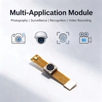 Module de caméra MIPI 8MP 4K avec autofocus, sans distorsion, lumière d'appoint, câble flexible FPC pour tablette, idéal pour la photographie et la vidéo (personnalisable)