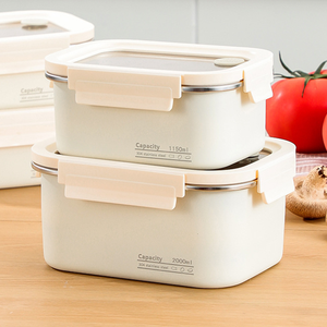 Boîte à lunch en acier inoxydable avec couvercle pour conserver les fruits frais, boîte à lunch bento, boîte à lunch personnalisée de qualité supérieure - Product Image 6