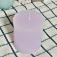 Grandes bougies à combustion longue durée en cire blanche, faites à la main, écologiques, pour Noël, Pâques, mariage, maison, salle de bain, décoration rustique