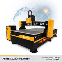 Machine de gravure et de découpe CNC professionnelle 1325 1530 pour le bois, l'acrylique, l'aluminium, le MDF, haute précision, travail du bois industriel