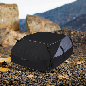 Podofo Customizable Heavy Duty 15 Cubic Feet Car <b>Top</b> Rooftop Cargo Carrier Bag Waterproof <b>PVC</b> Material - Product Image 2