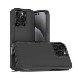 PC + TPU étui de téléphone portable 360 Protection antichoc style armure pour <span class=keywords><strong>iPhone</strong></span>/Samsung/Xiaomi/Huawei - Product Image 4