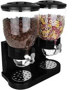 À la Cuisine - Countertop Double Cereal Dispenser (2x 1.5 L = 3 L)