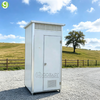 Baño Portátil Modular Británico Goeasy, Diseño Moderno, Baño Móvil para Exteriores, Panel Sándwich Personalizado