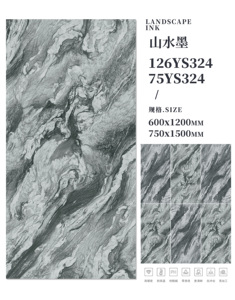 Piastrelle in Ceramica di Lusso Moderne per Bagno e Pavimenti, Effetto Pietra per Soggiorno e Villa, Provenienti dal Guangdong - Product Image 3