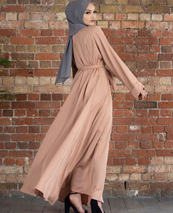 2024 <span class=keywords><strong>abbigliamento</strong></span> tradizionale Abaya islamico Dubai <span class=keywords><strong>abbigliamento</strong></span> musulmano antistatico per le stagioni autunnali e primaverili - Product Image 5