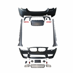 Parachoques de coche para <span class=keywords><strong>BMW</strong></span> 5 Series F10 F18 actualización M5 520 525 530Li 540 Kit de carrocería parachoques delantero parachoques trasero faldones laterales guardabarros 2011-2017 - Product Image 3