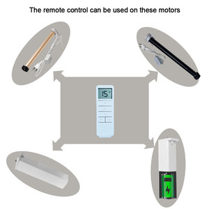 RF 433 Batteriebetriebene 15-Kanal-Fernbedienung für Intelligente Vorhangantriebe & Rollosmotoren - Product Image 3