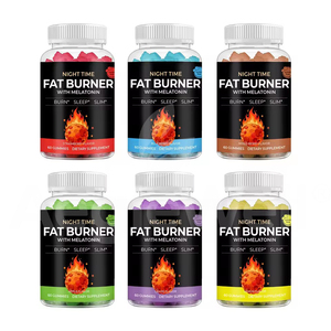 Aeglewell OEM Gummies Brûle-Graisse Ventre Plat pour Femmes Thermogéniques Détox Nuit Vegan - Product Image 1