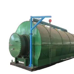 Factory price waste tyre to oil pyrolysis equipment oil extraction machine