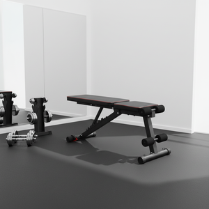 <span class=keywords><strong>Banc</strong></span> de musculation pliable et réglable pour usage domestique avec fonctions d'entraînement abdominal et de press à la poitrine pour la musculation unisexe - Product Image 2
