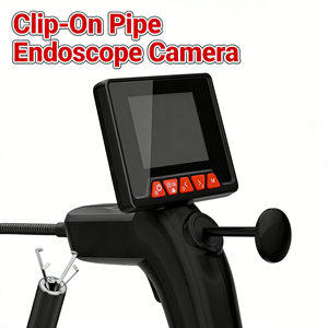 Nouveau produit N3, endoscope boroscope avec écran de 2,8 pouces, avec pince et fixation magnétique pour la visualisation et le récupération de tuyaux en haute définition - Product Image 1