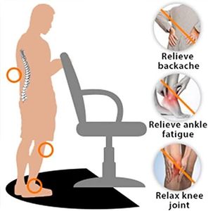 Kuaförler için Salon Matı 3'x5' Berber Dükkanı Yorgunluk Önleyici Salon Ayakta Durma Matı Saç Kesme Kuaförlük Ekipmanı - Product Image 3