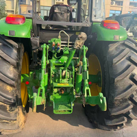 Tracteur compact John 150HP 6068 PWX de haute qualité pour petites exploitations agricoles, 4x4, multifonctionnel, avec chargeur frontal, boîte de vitesses 12F+4R, garantie 1 an