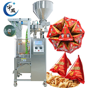 Embalaje triangular de nueces saladas, interruptor de un clic a embalaje de esquina plana sellado de cuatro lados - Product Image 3